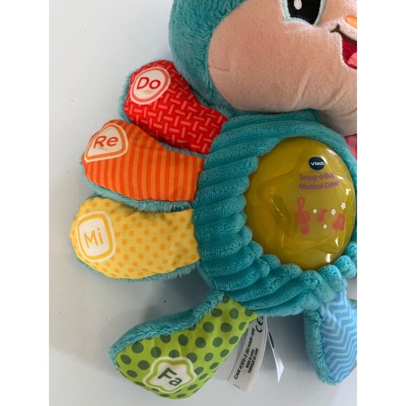 VTECH SNUG-A-BUG MUSICAL CRITTER LIGHT UP PLUSH BABY TODDLER TOY F101 - Picture 8 of 15